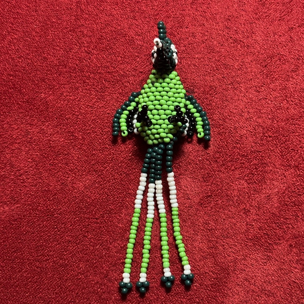 Beaded Bird Ornament NWOT